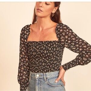 Reformation Pinto Top in Freesia